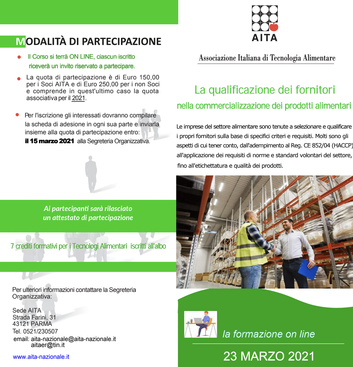 La qualificazione dei fornitori nella commercializzazione dei prodotti alimentari